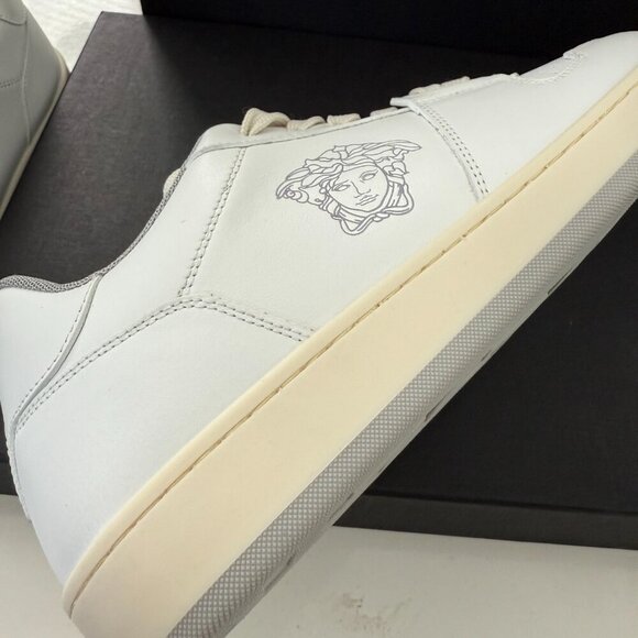 Versace Medusa White Leather Women's Sneaker Shoe, 1014316, 38 or 39 - Picture 15 of 15